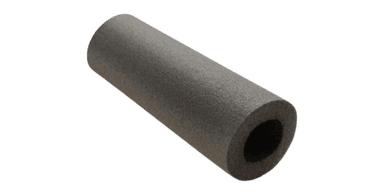 P-FOAM Tubo de proteção em espuma cinza, 100 cm de comprimento
