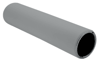 TS MKL Tubo aço robusto com revestimento plástico colorido MKL, 4000 mm