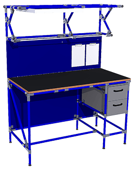 Posto de trabalho ergonômico