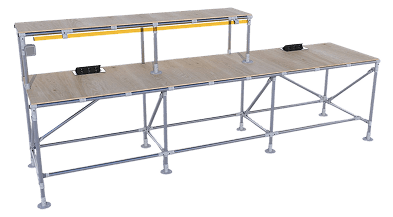 Posto de embalagem ergonômico