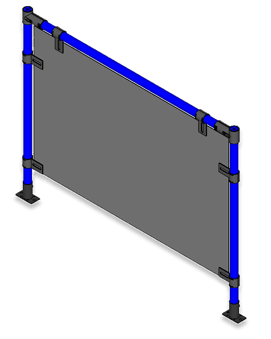 Quadro de avisos para exterior