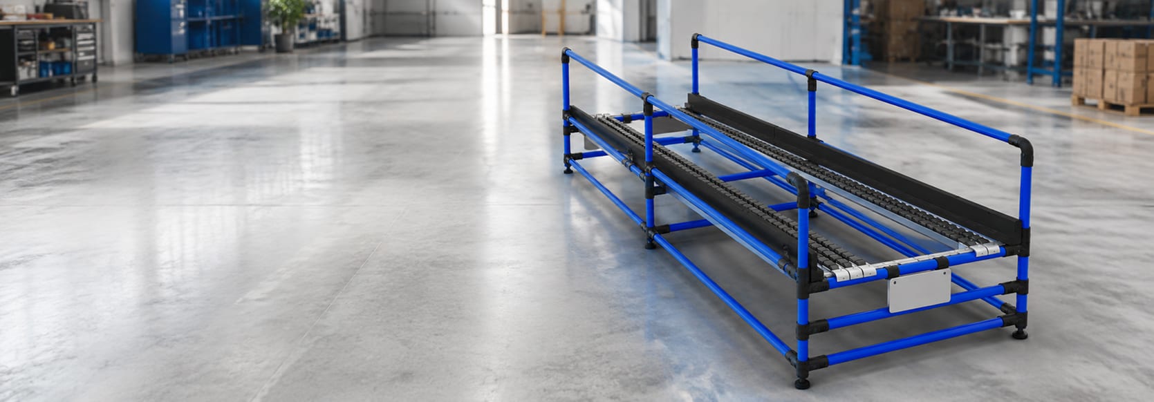 Transportador por gravidade industrial Makitlean