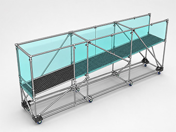 Transportador por gravidade Makitlean