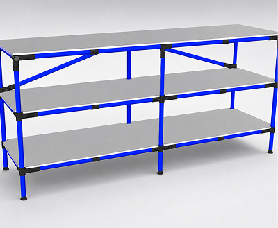 Estante para garagem e oficina Makitlean