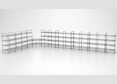 Estante de parede industrial Makitlean