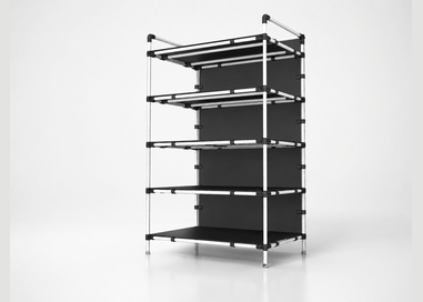Estante de parede industrial Makitlean