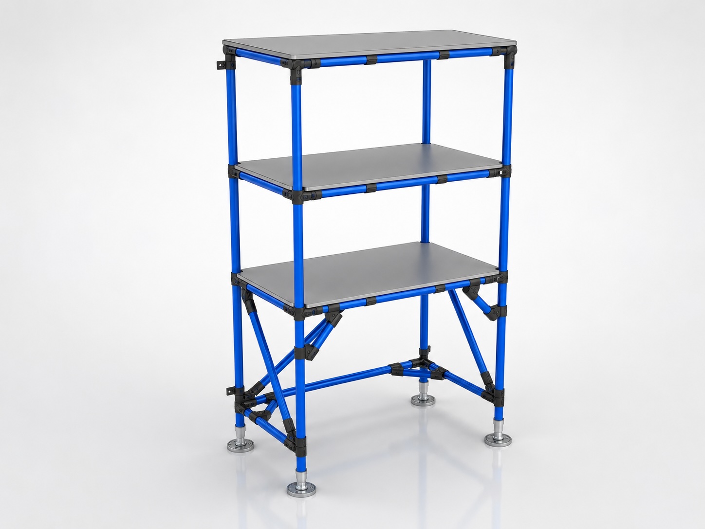 Estante de parede industrial Makitlean