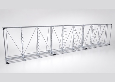 Estante de parede industrial Makitlean