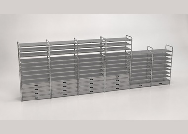 Estante de parede industrial Makitlean