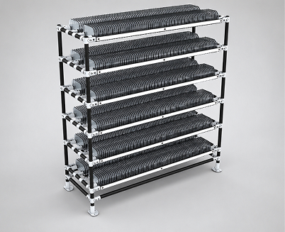 Estante de parede industrial Makitlean