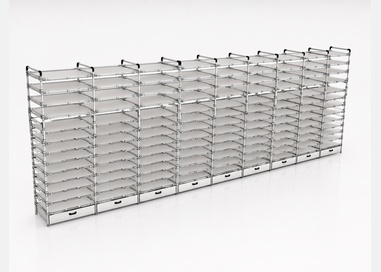 Estante tubular Makitlean