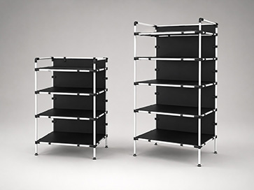 Estante tubular Makitlean