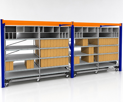 Estante tubular Makitlean