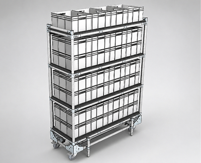Estante tubular Makitlean