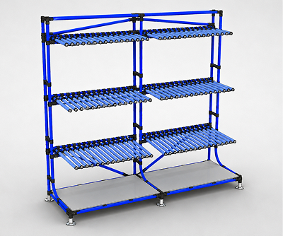 Estante tubular Makitlean