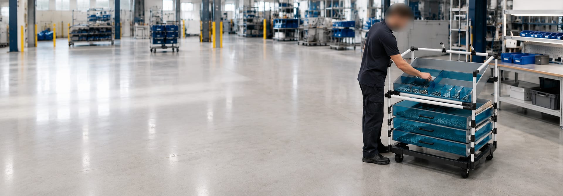 Solução de kitting logístico Makitlean
