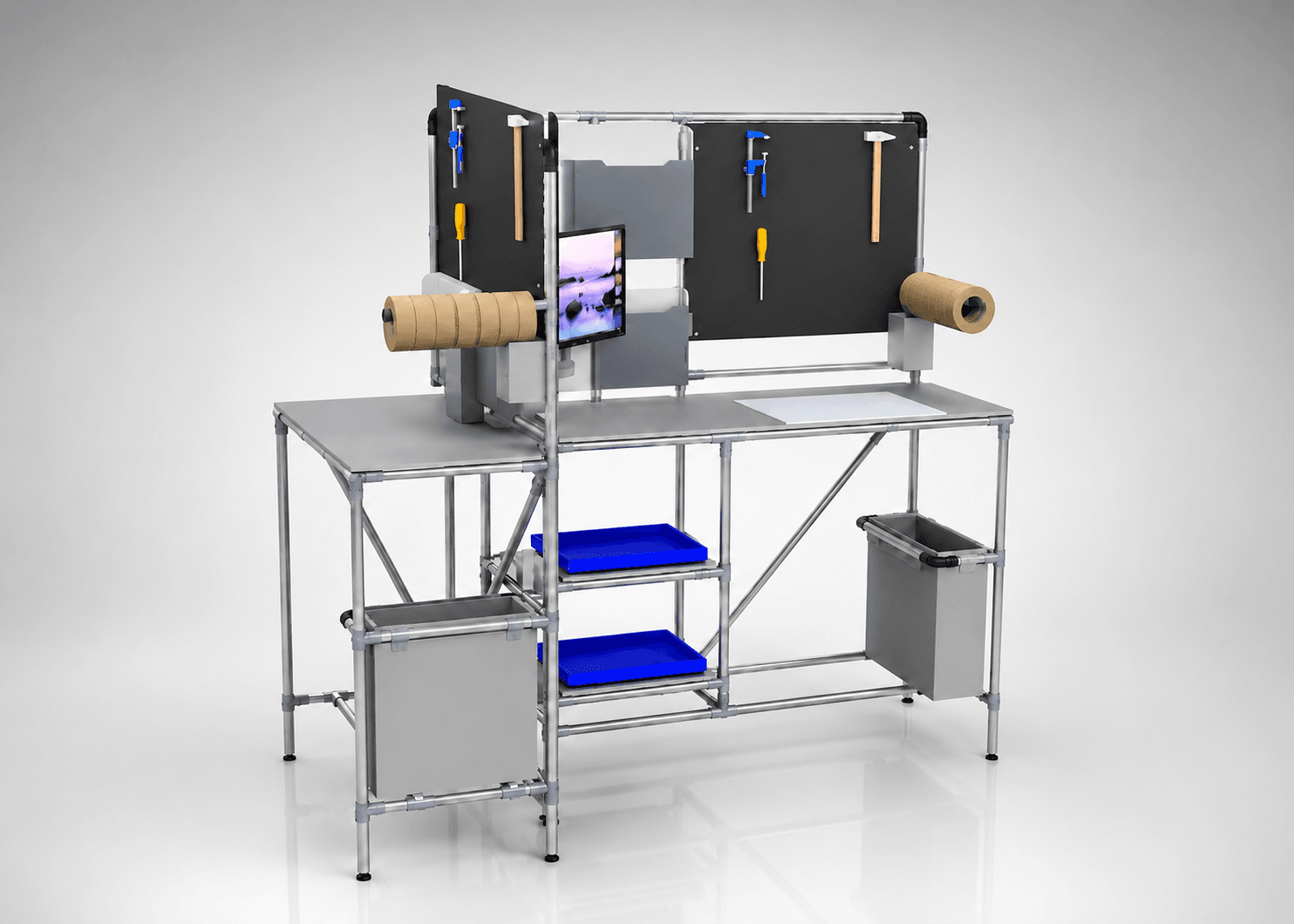Bancada de trabalho ergonômica Makitlean