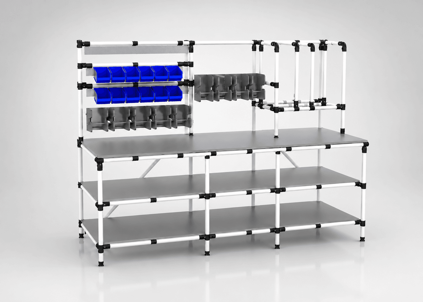 Bancada de trabalho ergonômica Makitlean
