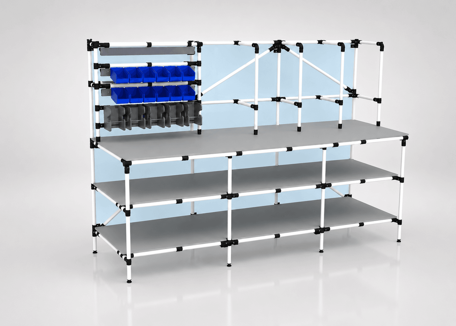 Bancada de trabalho ergonômica Makitlean