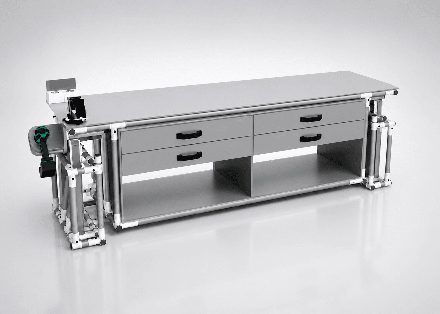 Bancada de trabalho ergonômica Makitlean