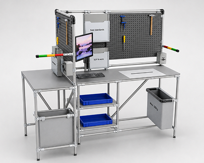 Bancada de trabalho ergonômica Makitlean