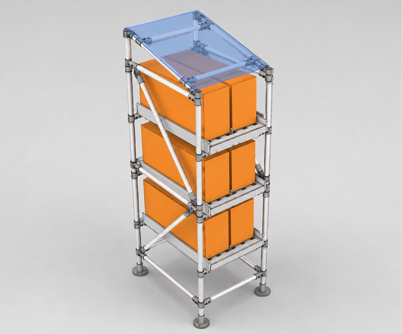 Rack dinâmico Makitlean