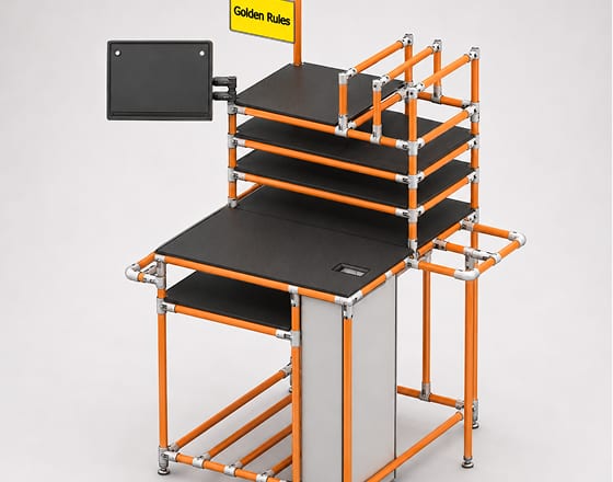 Estação informática — Logística Makitlean